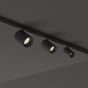 Γραμμικό Σύστημα Φωτισμού DEVA SPOT 08W 4000K Μαύρο Ideal Lux 370149