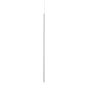 Κρεμαστό Φωτιστικό LOOK LED SP1 ROUND D16 H1000 ON-OFF Μαύρο 3000K Ideal Lux 370934