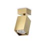 Απλίκα DYNAMITE AP1 SQUARE Μαύρο Ideal Lux 371191