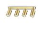 Φωτιστικό Οροφής DYNAMITE PL4 LINEAR ROUND Ορείχαλκος Ideal Lux 371351