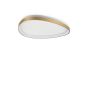 Φωτιστικό Οροφής GEMINI PL D061 ON-OFF Ορείχαλκος 4000K Ideal Lux 372082
