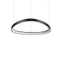 Κρεμαστό Φωτιστικό GEMINI SP D061 ON-OFF Μαύρο 4000K Ideal Lux 372167