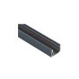 Mini μαγνητική ράγα σε μαύρη απόχρωση D:2m TRM0010-Black