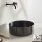 Νιπτήρας Milo Φ33 voss Inox PVD Black Brushed V1033-411