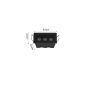 Downlight σποτ 3*3W 3CCT σε μαύρη απόχρωση X00190B