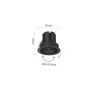 Downlight σποτ 7W 3CCT σε μαύρη απόχρωση X00230B
