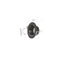 Downlight σποτ GU10 σε μαύρη απόχρωση X00310B