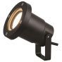ΣΠOT ΚΗΠΟΥ ΠΛΑΣΤΙΚΟ 1xGU10 Max5W Φ95X100mm IP65 ΜΑΥΡΟ ARTE ILLUMINA Eurolamp 145-82024