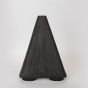 ΒΑΖΟ ΚΕΡΑΜΙΚΟ ΜΑΥΡΟ 26x8.5x34.5cm Eurolamp 752-20152