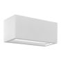 ΑΠΛΙΚΑ ΤΟΙΧΟΥ 1XΕ27 250X110X10 IP54 ΛΕΥΚΗ UP DOWN ARTE ILLUMINA AMIGO Eurolamp 145-20638