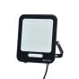 ΠΡΟΒΟΛΕΑΣ LED SMD 100W ΜΑΥΡΟΣ IP66 3000K PLUS Eurolamp 147-69017