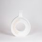 ΒΑΖΟ ΞΥΛΟ ΛΕΥΚΟ-ΦΥΣΙΚΟ 25x6x32cm Eurolamp 819-00683
