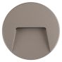 ΦΩΤΙΣΤΙΚΟ ΤΟΙΧΟΥ SLIM LED 3W IP65 230V 3000K Φ135mm PRO ΓΚΡΙ ARTE ILLUMINA Eurolamp 145-52015