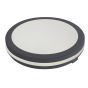 ΠΛΑΦΟΝΙΕΡΑ ΠΛΑΣΤΙΚΟ LED 40W 3600Lm 3CCT(3000-4000-6000K) Φ400X59mm ΓΡΑΦΙΤΗΣ ARTE ILLUMINA OBEN Eurolamp 144-51032