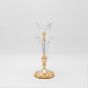 ΚΗΡΟΠΗΓΙΟ ΓΥΑΛΙΝΟ - ΜΕΤΑΛΛΙΚΟ ΧΡΥΣΟ 11x30cm Eurolamp 819-00237