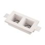 ΣΠΟΤ ΓΥΨΙΝΟ ΔΙΠΛΟ ΤΕΤΡΑΓΩΝΟ 2XGU10 214x117x60mm Eurolamp 147-53203