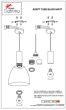 SE21-BL-4-BL2-MS2 ADEPT TUBE Black Pendant Black Metal Shade+ HOMELIGHTING 77-8550