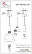 SE21-BL-4-NM1W-MS3 ADEPT TUBE Black Matt Wall Lamp Black Metal Shade+ HOMELIGHTING 77-8817