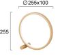 Πορτατίφ Xρυσό Circle Viokef 4291501