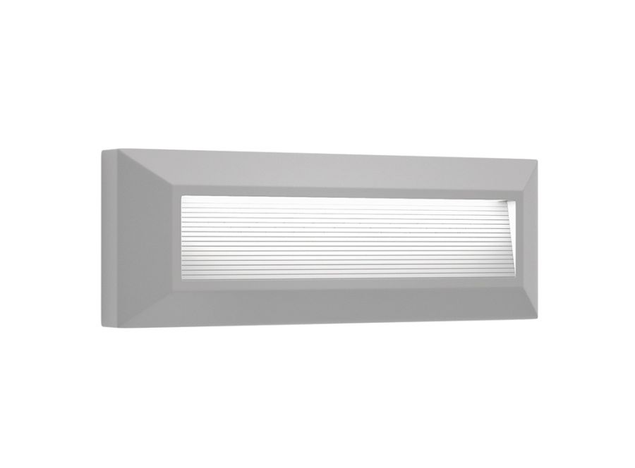 Φωτιστικό επιτοίχιο HER-07 LED GREY εξωτερικού χώρου Heronia 42-0012