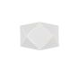 Φωτιστικό Τοίχου Λευκό Ματ 18xH13cm Led 6,5w 700lm 3000K Trio Lighting Zandor 223510131
