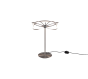 Φωτιστικό Επιτραπέζιο Nickel Matt 41xH50cm LED 26w 3000K 2500lm Trio Lighting Charivari 521210107