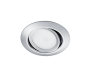 Φωτιστικό Στρογγυλό Χρωμέ Χωνευτό Σποτ 8xH3cm LED 5w 3000K 450lm Trio Lighting Rila 650310106