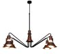 HL-3521-6 EMILY OLD COPPER & BLACK PENDANT HOMELIGHTING 77-3765