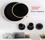 SE LED 25  LONA WALL LAMP BLACK 10W  3CCT 25x5cm IP20 220V 2 YEARS WARRANTY Z3 HOMELIGHTING 77-50633