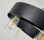 SE21-BL-88 TALE BLACK METAL PENDANT B2 HOMELIGHTING 77-8254