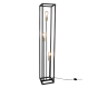 Φωτιστικό Δαπέδου Μαύρο Ματ 25xH153cm 3xE27 Trio Lighting Vito R40193032
