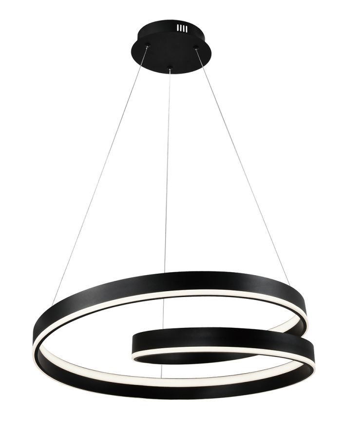 Κρεμαστό Φωτιστικό Μαύρο Capri Viokef 4291300