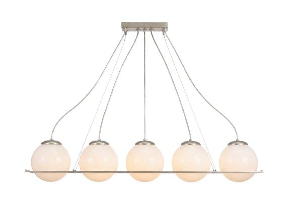 PDT 2020-5 # ΚΡΕΜ 5/Φ ΓΥΑΛΙ ΜΠΑΛΑ ΟΠΑΛΙΝΑ 5ΧΕ27 ARlight 0103090
