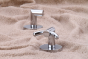 Άγκιστρο Μονό Λευκό Bronze Art Loft-500 3150-AA