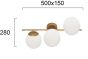 3/Φωτη Απλίκα Χρυσή Floris Viokef 4260301