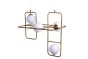 SE 133-4PL ATHEN PENDANT BRUSHED BRASS 1A4 HOMELIGHTING 77-3530