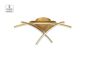 SE LED 65-3 XENA CEILING BRUSHED GOLD Ε3 HOMELIGHTING 77-8173