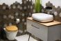 Καπάκι Λεκάνης BAMBOO από MDF Φυσικό 37.3x45.5x5.7cm AWD02181598 AWD02181598