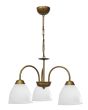 BELLA/3L-OVO GOLD MAT-WHITE ΠΟΛΥΦΩΤΟ ΚΡΕΜΑΣΤΟ Heronia 01-0452
