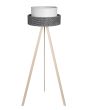 FLW-01/HK-10 BL/WH/NATURAL  ΤΡΙΠΟΔΟΣ ΟΡΘΟΣΤΑΤΗΣ Heronia 09-0243