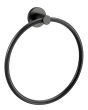 Κρίκος Επίτοιχος Μαύρο Ματ Verdi Sigma Black Matt 3030305