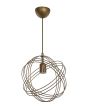 SATURNO GOLD MAT 1/L  Μοντέρνο φωτιστικό Heronia 34-0374