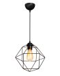 DM-03 1/L BLACK ΚΡΕΜΑΣΤΟ ΠΟΛΥΓΩΝΟ ΜΕΤΑΛΛΙΚΟ Heronia 34-0376