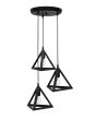 GIZA/3 BLACK PENDEL 3L ΚΡΕΜΑΣΤΟ PLASTIC Heronia 35-0095