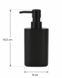 Σετ Μπάνιου από PP 3 Τεμαχίων Black MRShome  DF-0057001