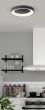 SE LED SMART 80 AMAYA CEILING BLACK HOMELIGHTING 77-8154