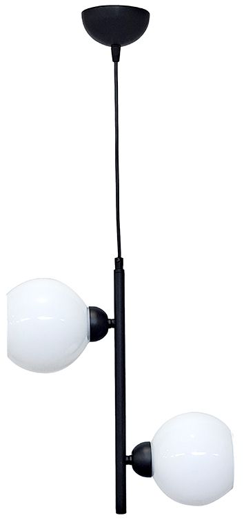 S-20K OPAL -A- 2L BL-WH METAL-GLASS 2ΦΩΤΟ Heronia 01-0332