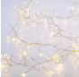 1500Led Λαμπάκια Φοίνικας Copper Cluster Με Μετασχηματιστή Ip44 8 Προγραμμάτων ,15 Μέτρα (Kelvin: 2.500 - 3.000) , Με Καρούλι Αποθήκευσης Lianos 63436