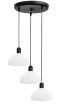 SFERA/15 PENDEL 3/L BLACK-WHITE ΚΡΕΜΑΣΤΟ Heronia 35-0091