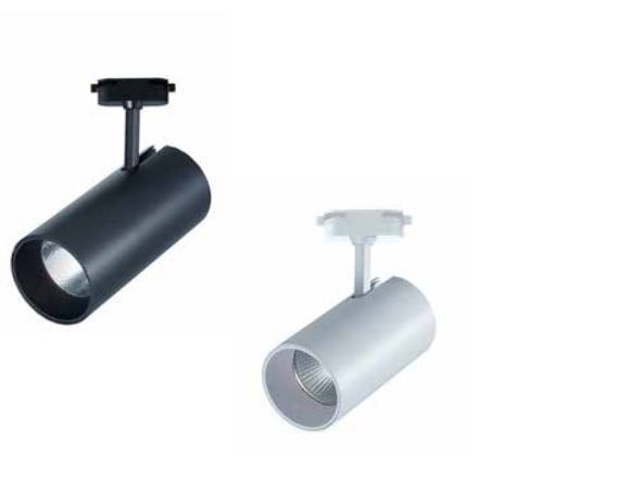 Σποτ Μαύρο Μονοφασικής Ράγας Led 20w 1700lm 3CCT InLight T1-05500-Black